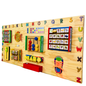 Painel Sensorial Raciocínio Lógico 130x60cm