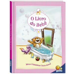 Livro do Bebê - Meus Primeiros Cinco Anos (Rosa)