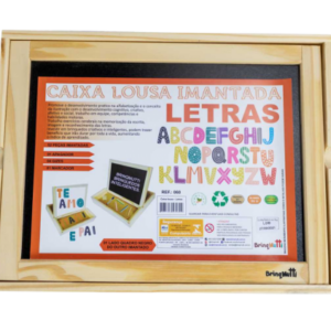 Caixa Lousa Imantada - Letras