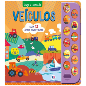Livro Sonoro: Ouça e aprenda - Veículos