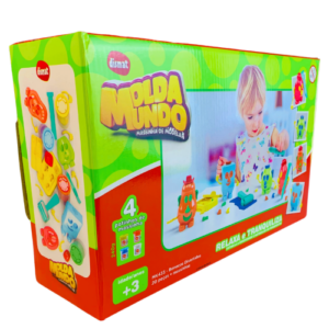 Massinha Molda Mundo Bonecos Divertidos