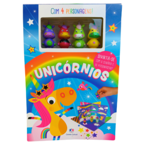 Livro Cenário e Personagens: Unicórnios 4 personagens