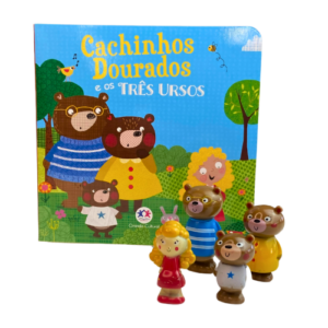 Livro Cenário e Personagens: Cachinhos Dourados e os Três Ursos