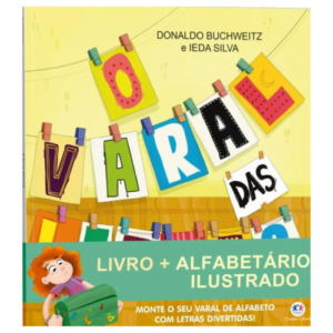 Livro: O Varal das Letras - Livro + Alfabetario Ilustrado