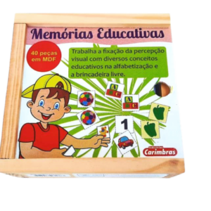 Jogo da Memória Figuras e Letras